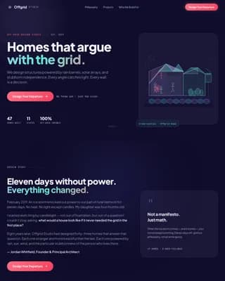 Residential Specialty Design Professional Website Template