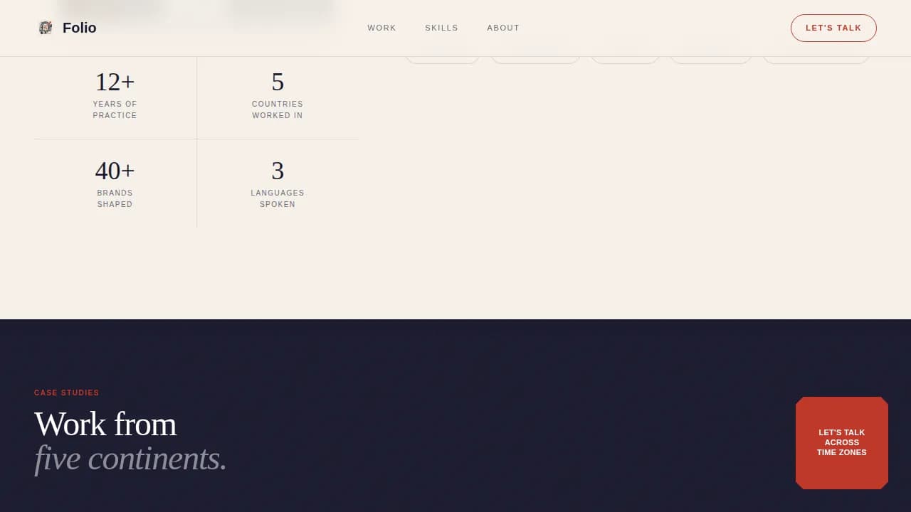 International Job Seeker Career Careers Website Template
