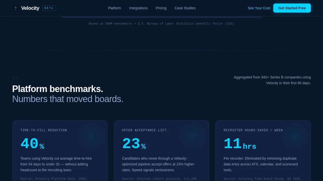 HRTech Startup Careers Website Template