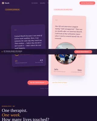 Employee Wellness & Benefits Reviews Website Template