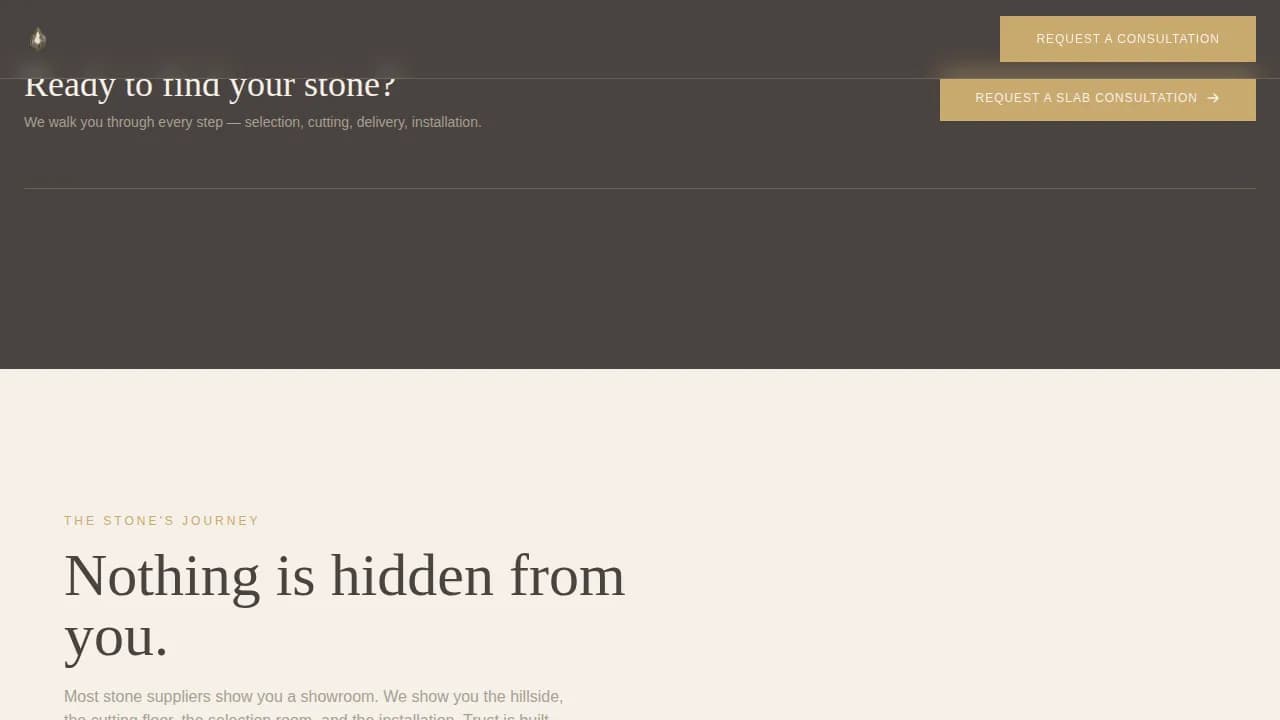 Marble Products & Blog Website Template