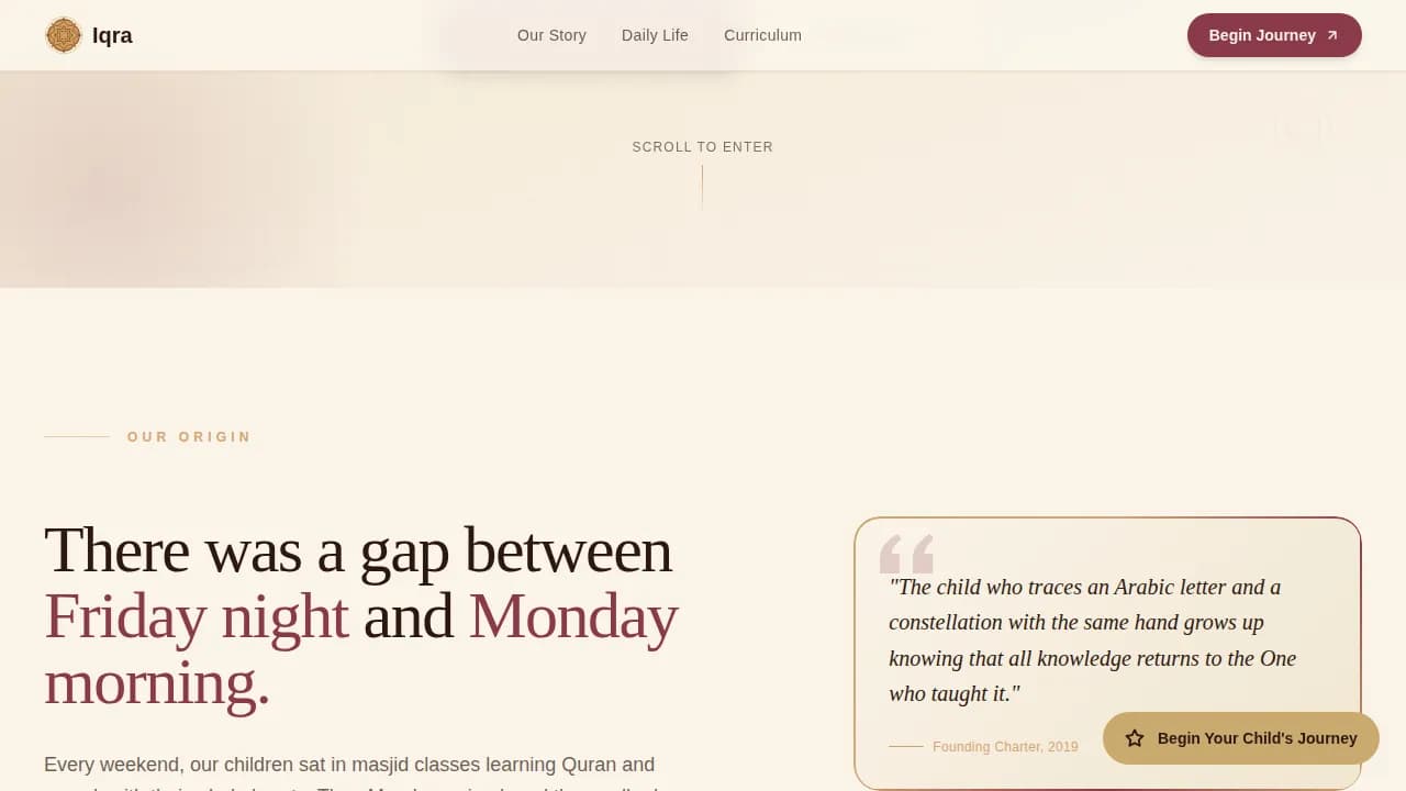 Mosque & Islamic Center Professional Website Template