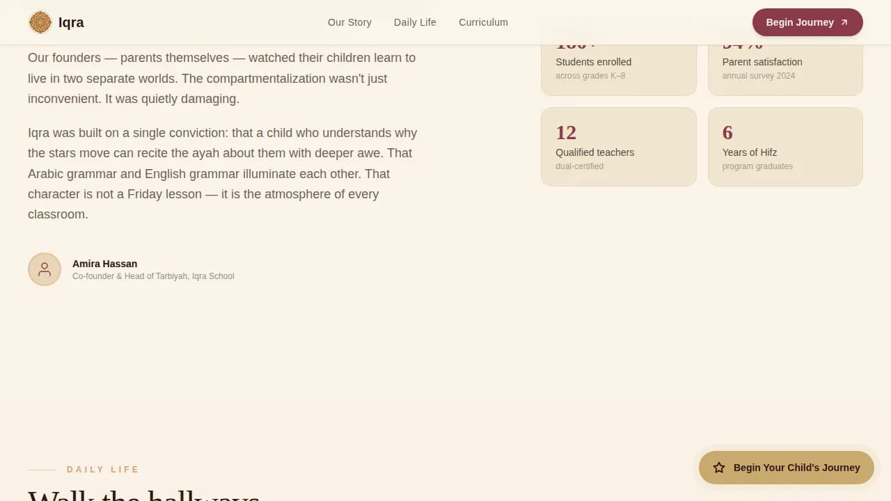Mosque & Islamic Center Professional Website Template