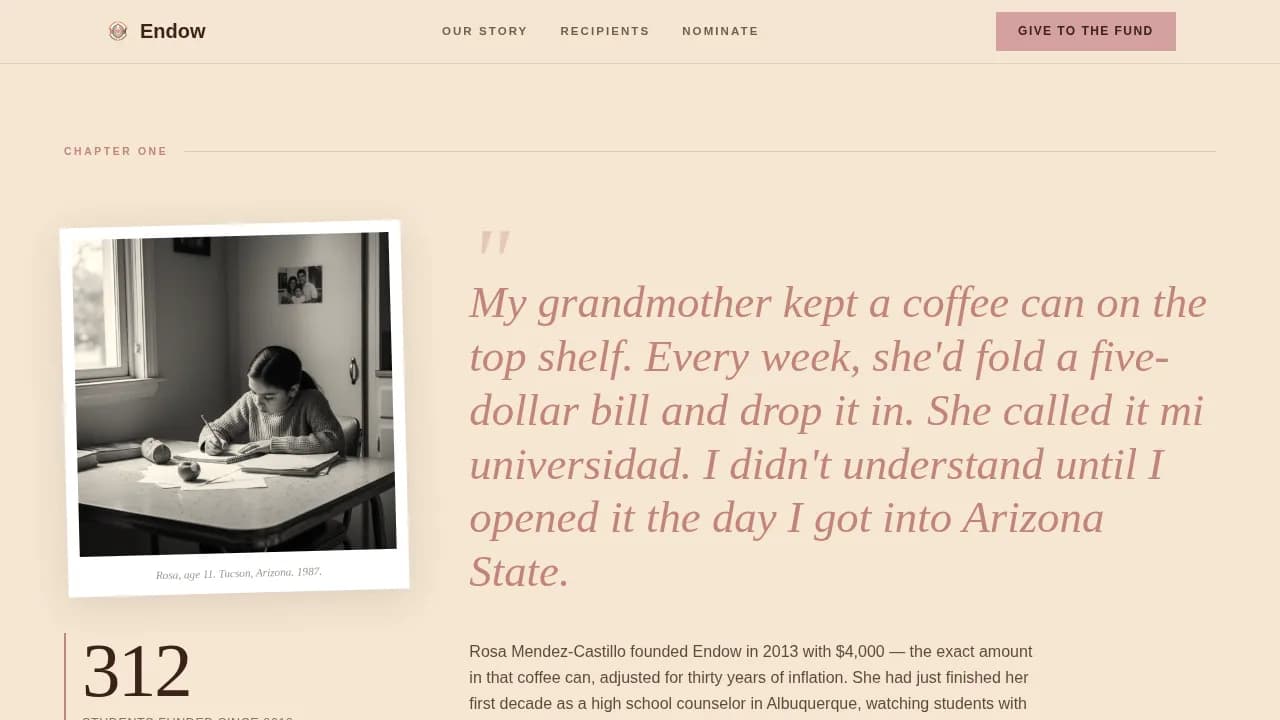 Education & Literacy Nonprofit Blog Website Template