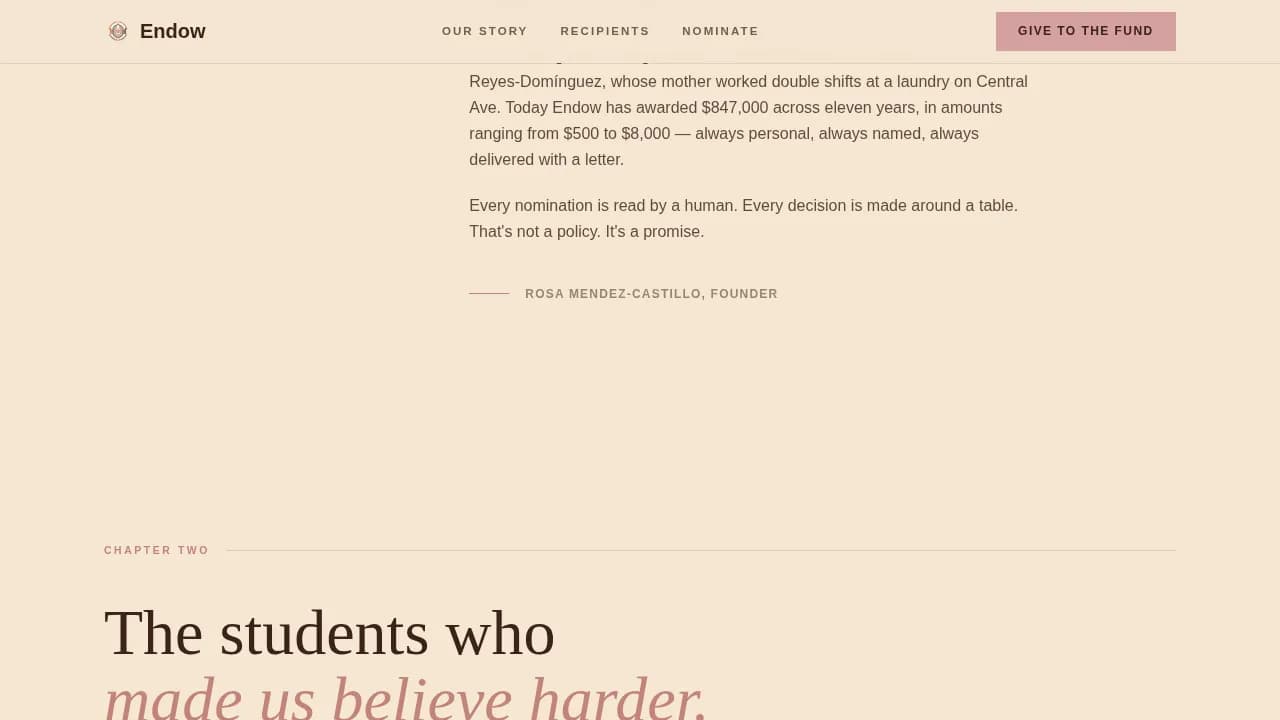 Education & Literacy Nonprofit Blog Website Template