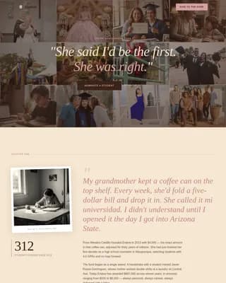 Education & Literacy Nonprofit Blog Website Template