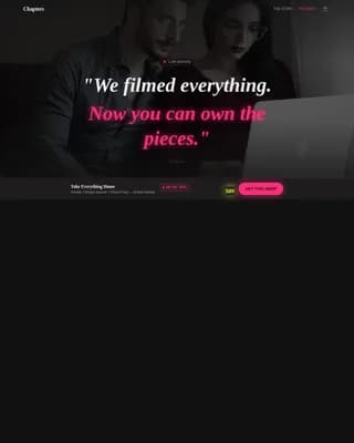 Content Creator Professional Website Template