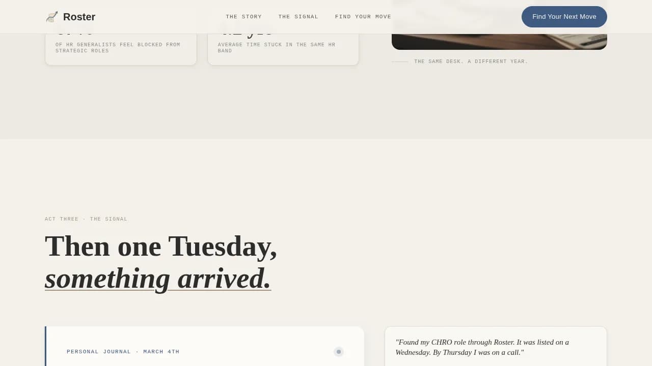 HR & People Ops Newsletter Careers Website Template