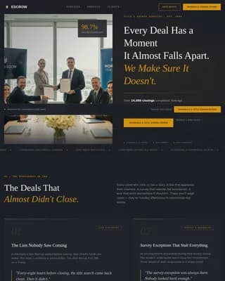 Real Estate & Property Law Booking Website Template