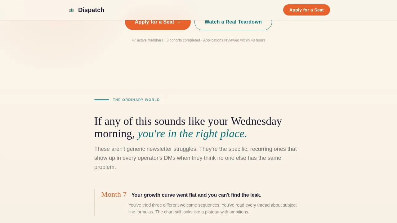 Newsletter Writers Community Reviews Website Template