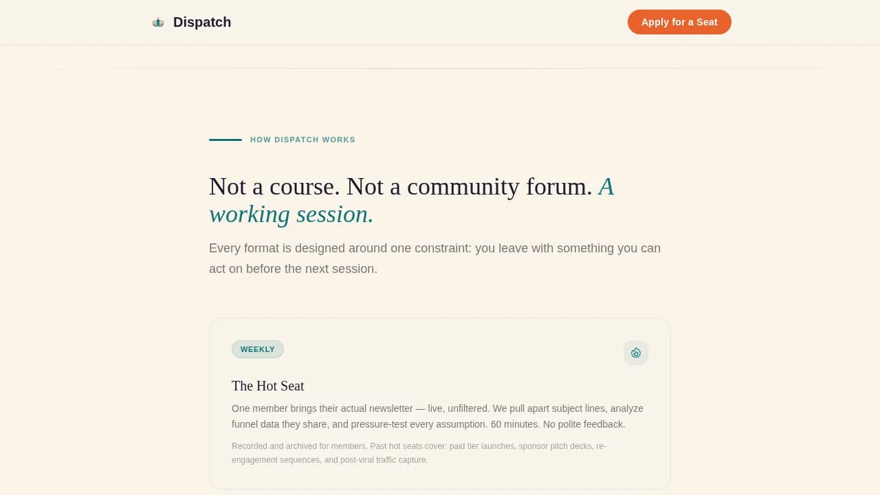 Newsletter Writers Community Reviews Website Template