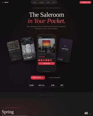 Art Auction & Dealer Pricing Website Template