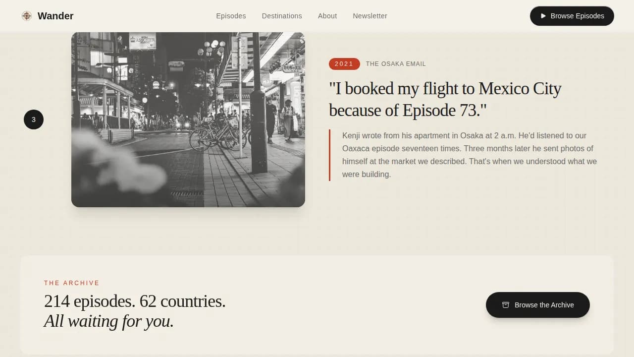 Travel Blog & Media Specialist Blog Website Template