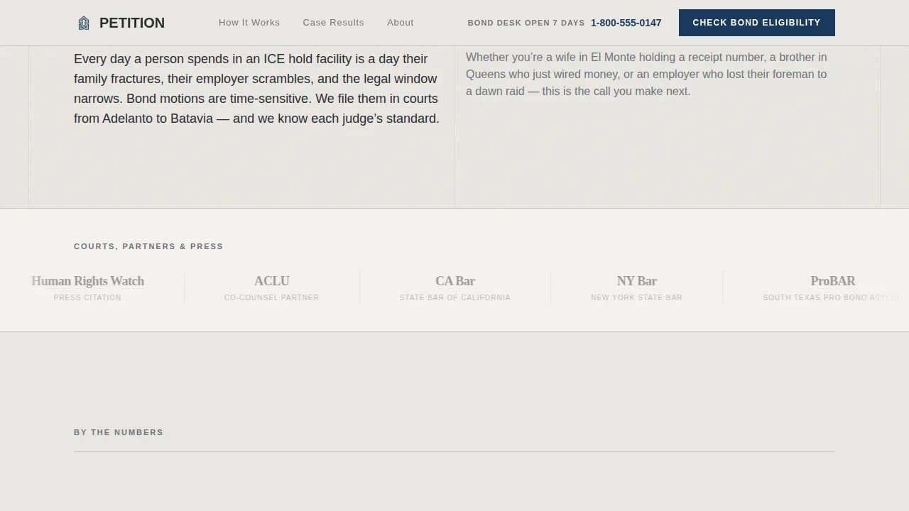 Immigration Law Blog Website Template