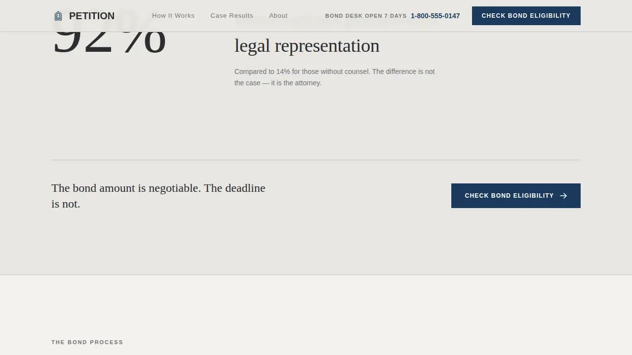 Immigration Law Blog Website Template