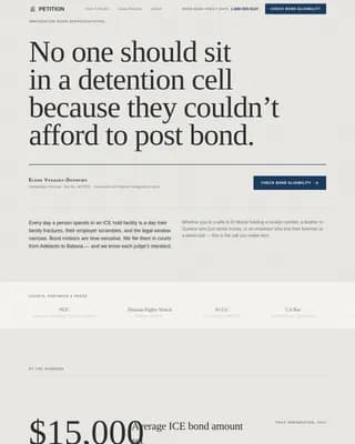 Immigration Law Blog Website Template