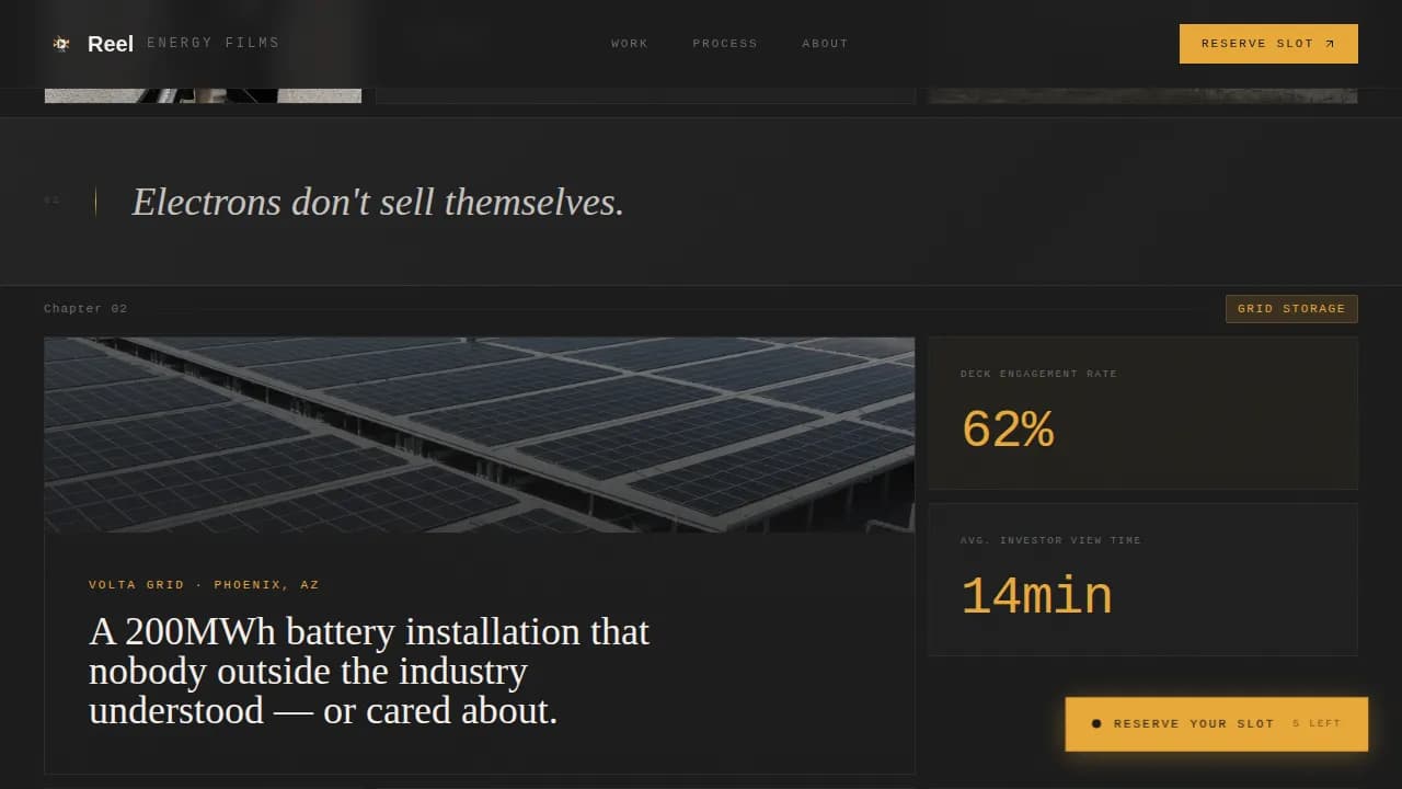Energy Marketing & Agency Pre-Launch Website Template
