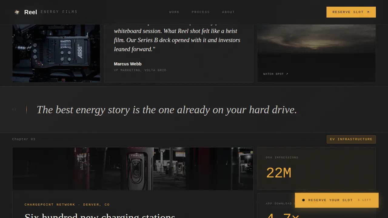 Energy Marketing & Agency Pre-Launch Website Template