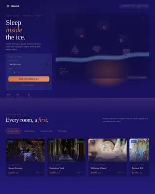 Unique Stay & Accommodation Booking Website Template