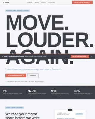 Mobilize — Clinical Movement Therapy Landing Page Template
