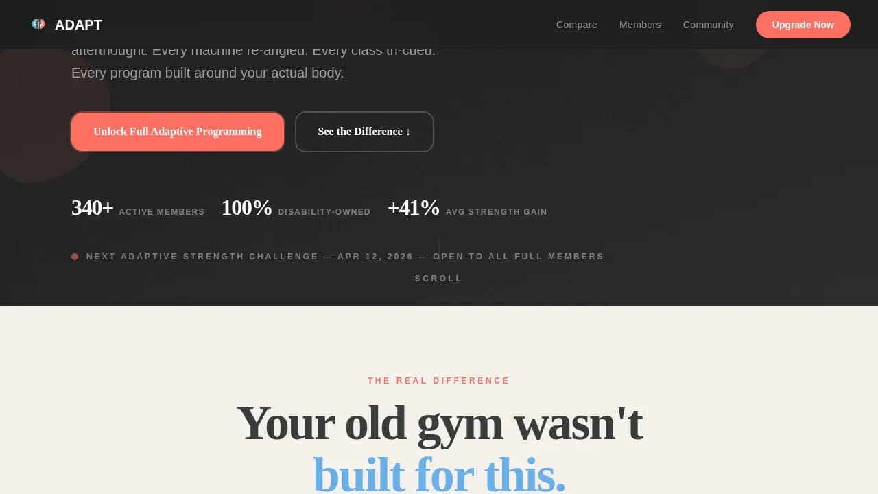 Expert Disability-Owned Business Pre-Launch & Coming Soon Website Template