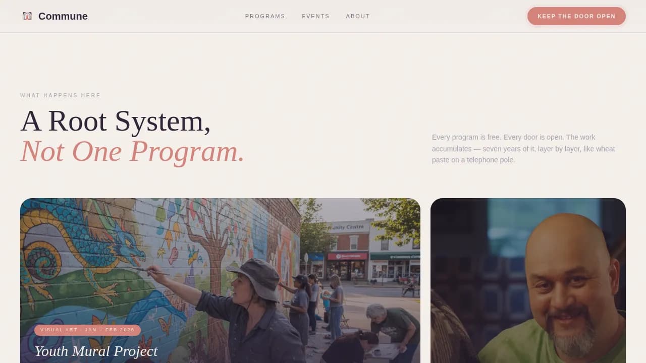 Specialist LGBTQ+ Organization Blog & Content Website Template