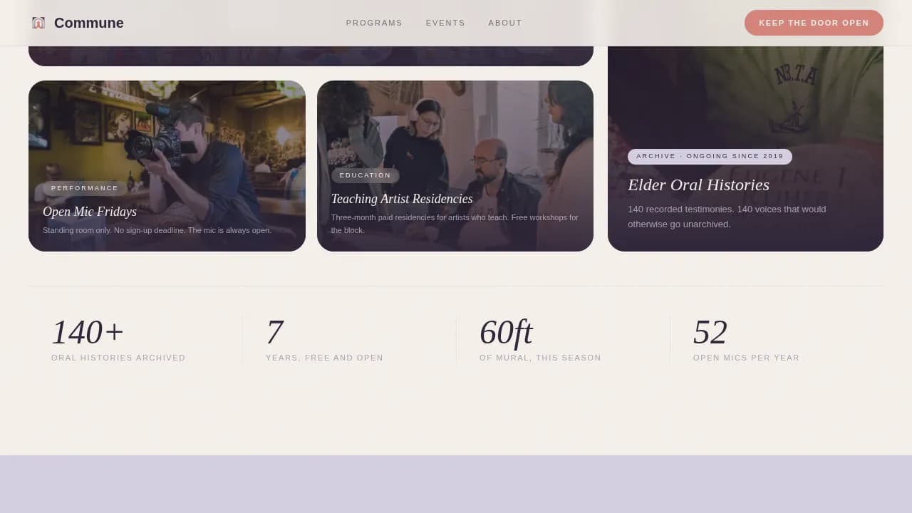 Specialist LGBTQ+ Organization Blog & Content Website Template