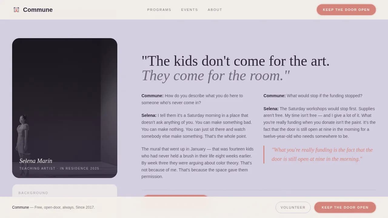 Specialist LGBTQ+ Organization Blog & Content Website Template