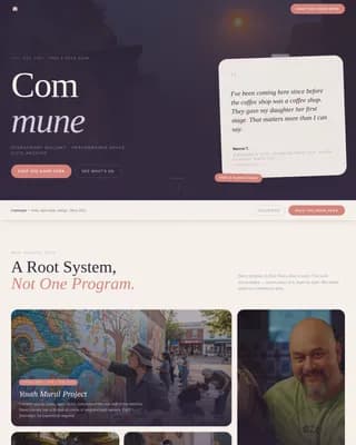 Specialist LGBTQ+ Organization Blog & Content Website Template