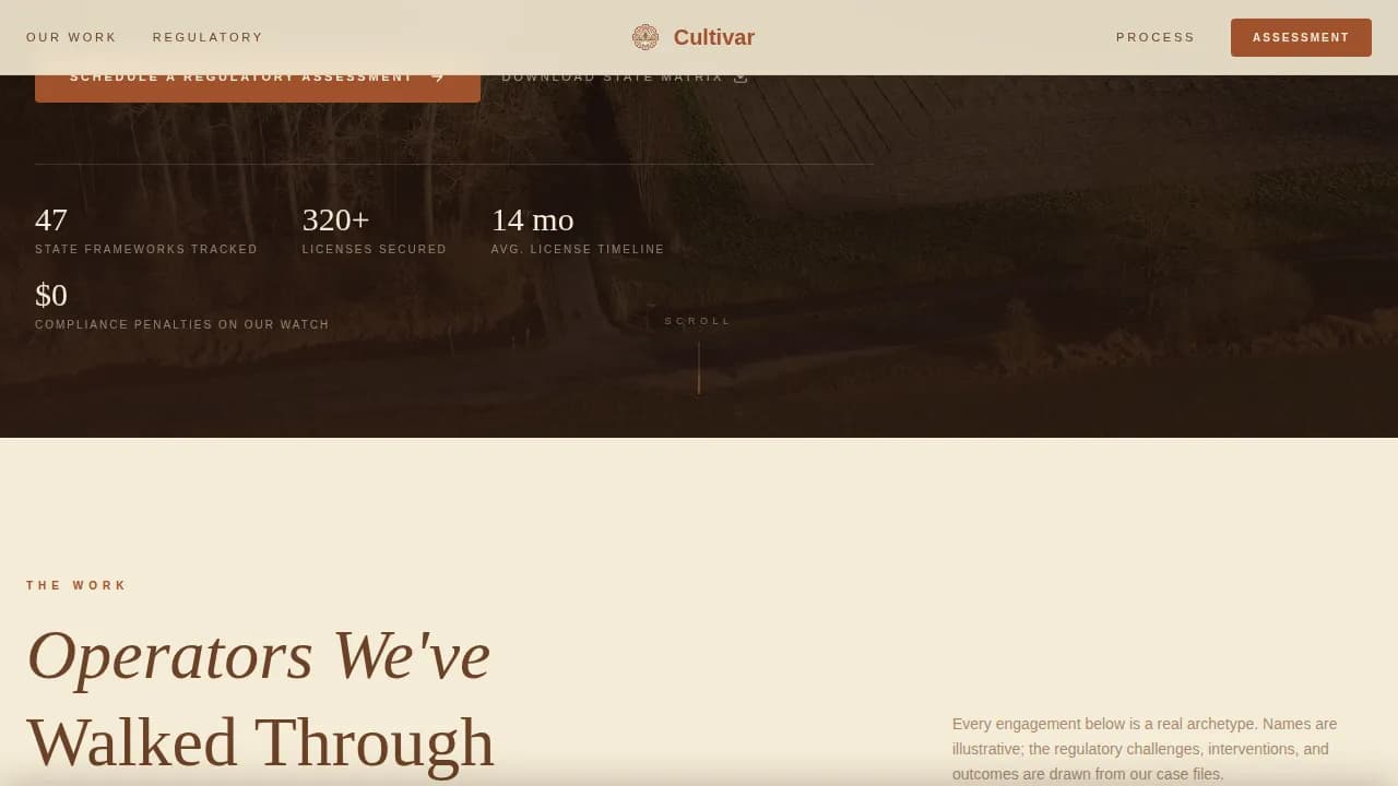 Specialist Cannabis Industry Services Privacy Policy & Terms Website Template