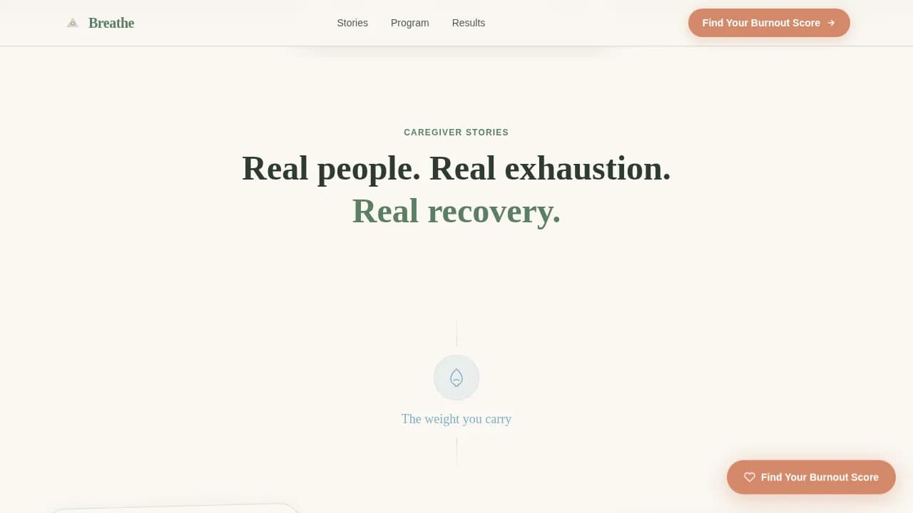 Specialized Wellness Programs Professional Website Template