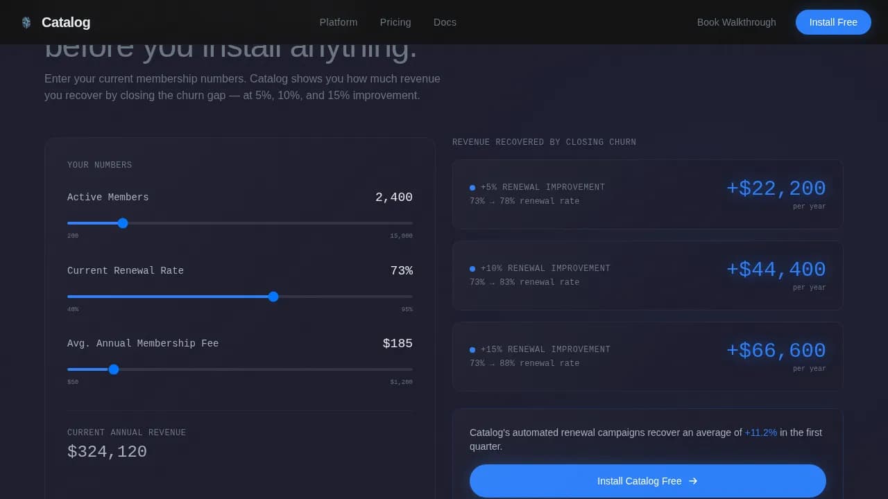 Museum Vertical SaaS Cost Estimator Website Template