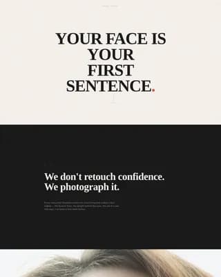 Photography Portfolio Booking Website Template