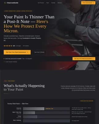 Polish — Expert Paint Correction Generation Landing Page Template