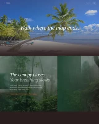 Trekking & Hiking Tour Company Website Template