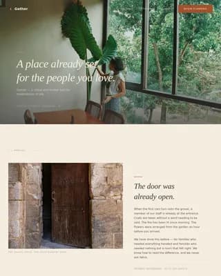 Honor — Elegant Venue Rental Landing Page Template