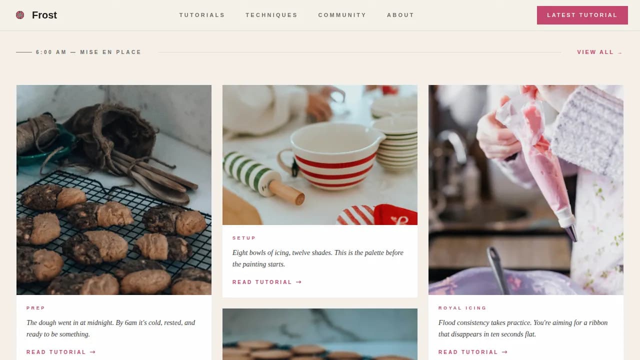 Hobby & Passion Content Blog & Content Website Template