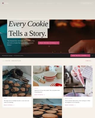 Hobby & Passion Content Blog & Content Website Template