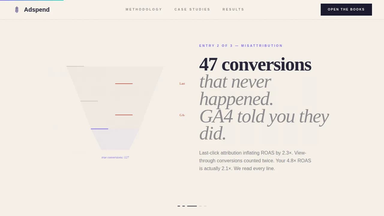 PPC Agency Website Template — E-Commerce Marketing
