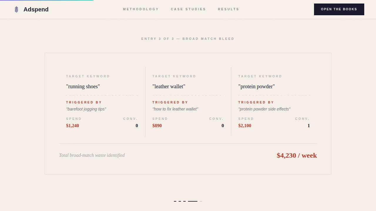 PPC Agency Website Template — E-Commerce Marketing