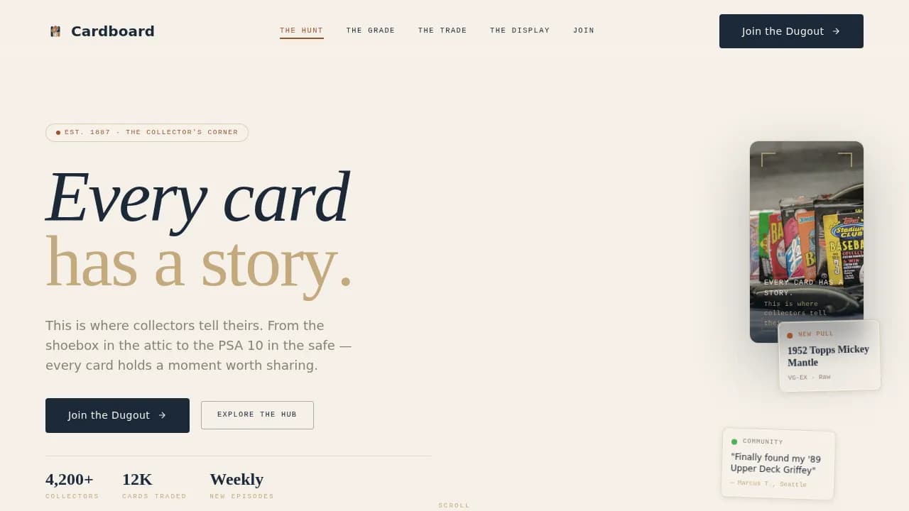Hobby & Passion Content Blog & Content Website Template