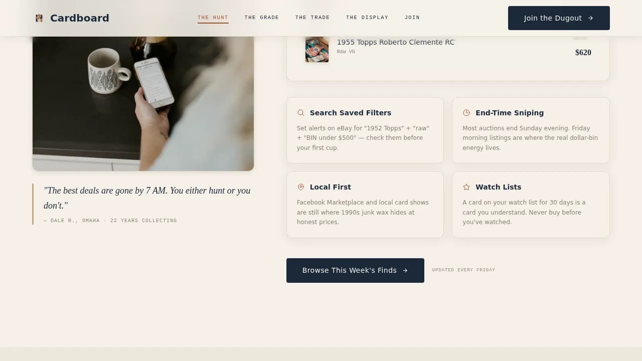 Hobby & Passion Content Blog & Content Website Template