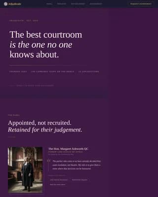 Advanced Mediation & Alternative Dispute Professional Website Template