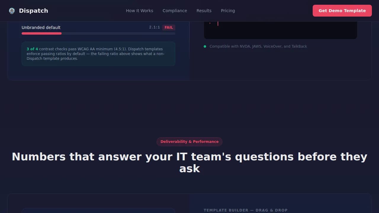 Government Digital Presence Professional Website Template