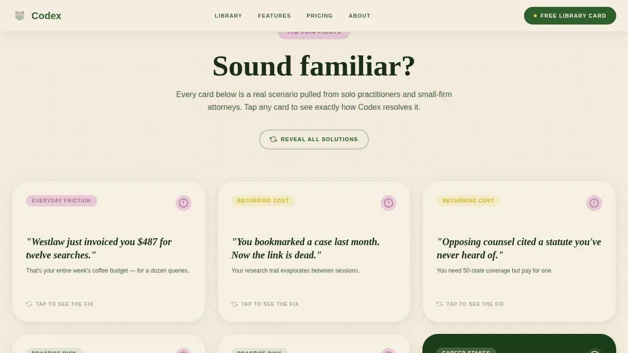 Library & Research Center Professional Website Template