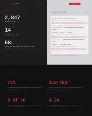 Terms — Smart Bakery Agreement Landing Page Template