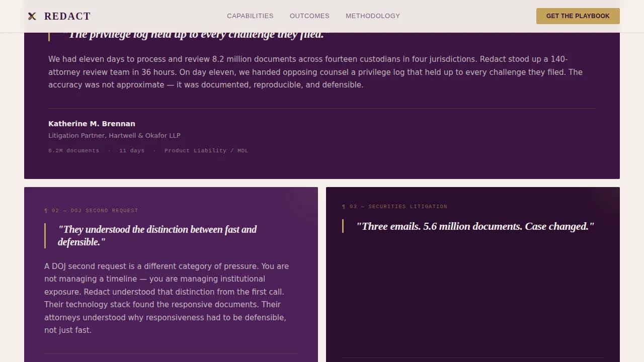 LegalTech & Compliance Software Reviews Website Template