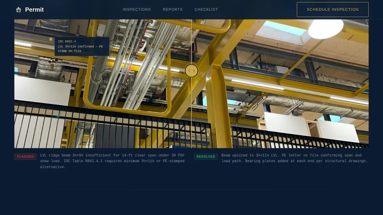 Permit - Professional ADU Inspection Landing Page Template