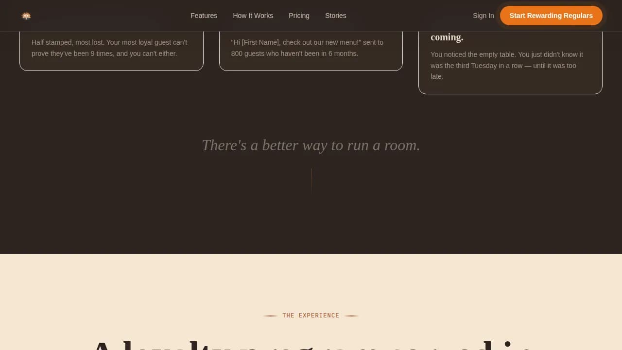 Digital Menu & Ordering Reviews & Social Proof Website Template