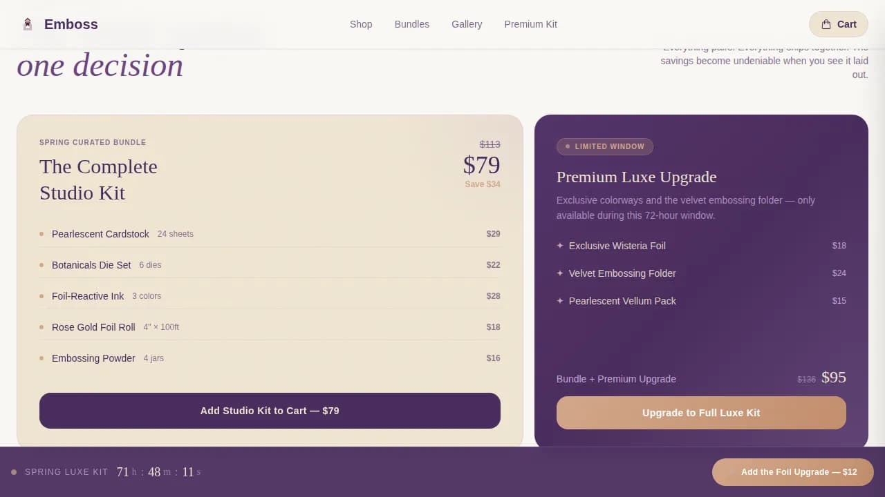 Hobby & Passion Supplies Pre-Launch & Coming Soon Website Template